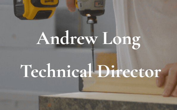 A poster on Andrew Long Technical Director